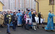 Фотовыставка 2016 г. Крестный ход. Храм Воскресения Словущего. Марьино
